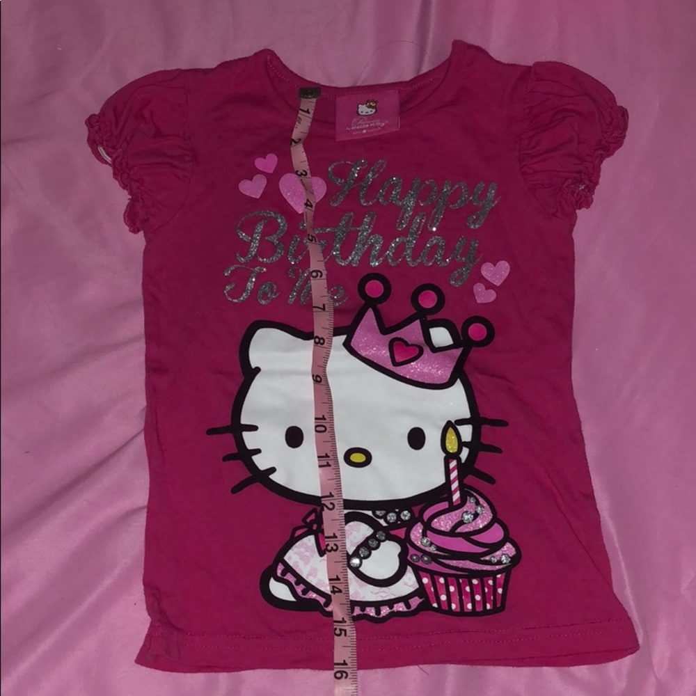 Hello kitty birthday shirt - Picture 3 of 4